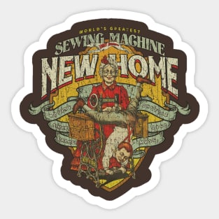 World's Greatest Sewing Machine 1860 Sticker